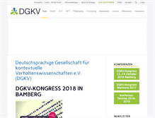 Tablet Screenshot of dgkv.info